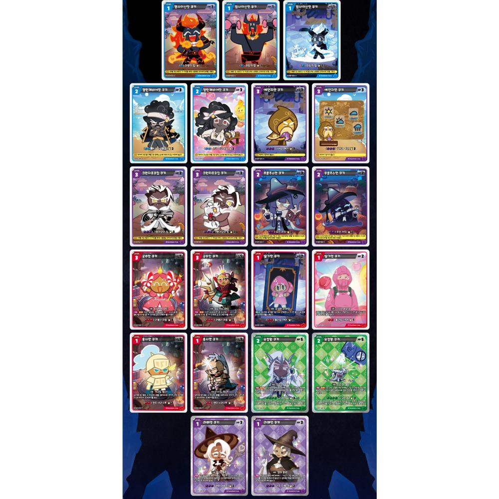 Cookie Run - Braverse Card Game Booster Pack 9 BOX (A Game of Truth and Deceit)