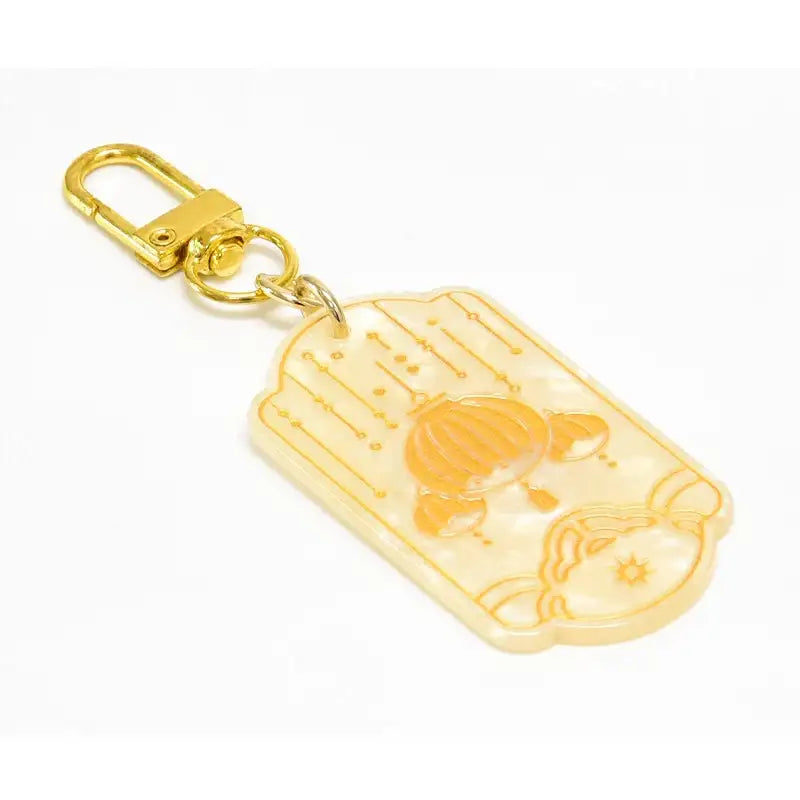 Where the Dragon's Rain Falls - Mother-of-pearl Patterned Acrylic Keyring - Soone Content - Keyrings - Harumio
