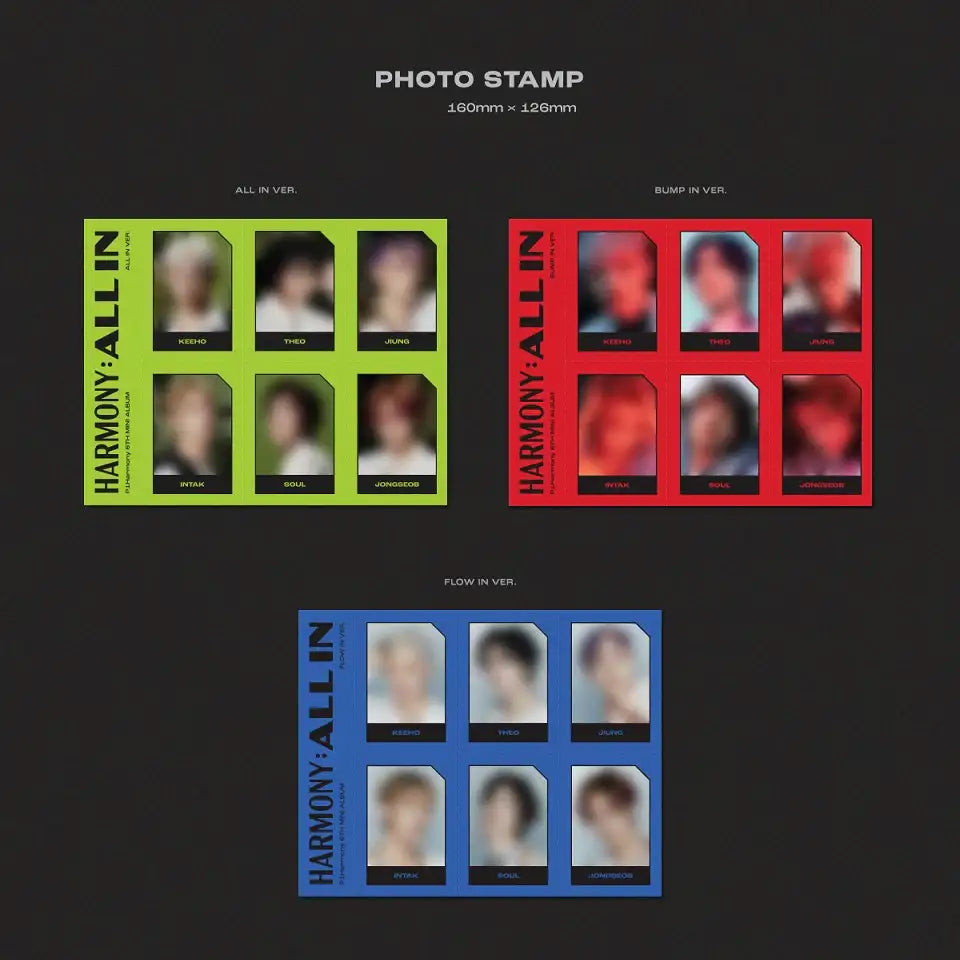 P1Harmony - Harmony : All In : 6th Mini Album - P1Harmony - Album - Harumio