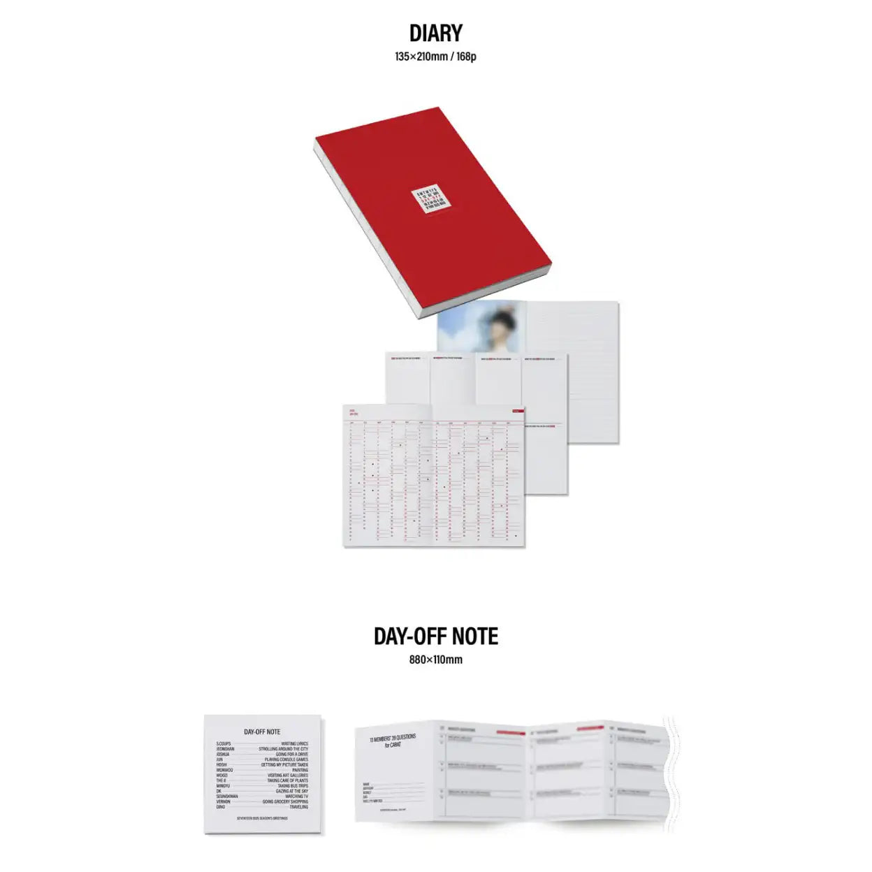 SEVENTEEN - 2025 Season's Greetings - HYBE Label - Merchandise - Harumio