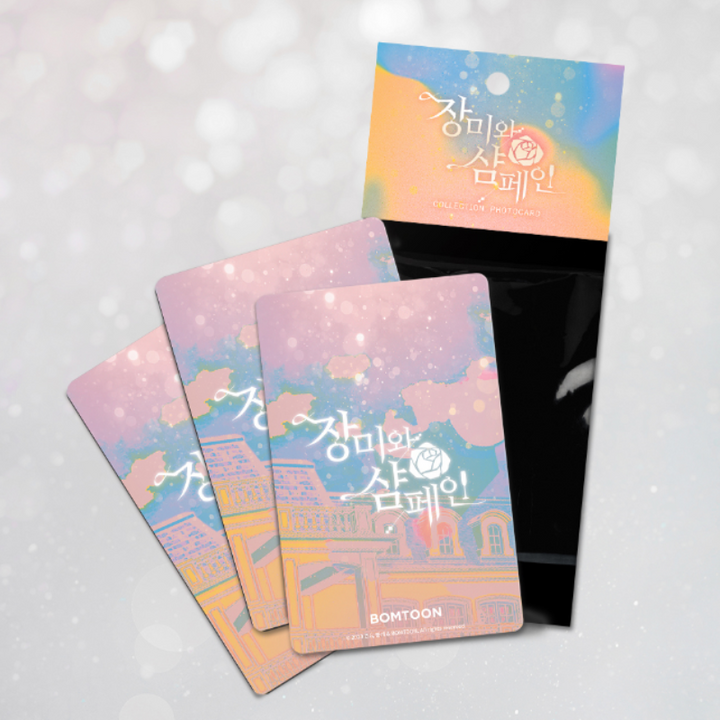 Roses and Champagne - Collection Photocards