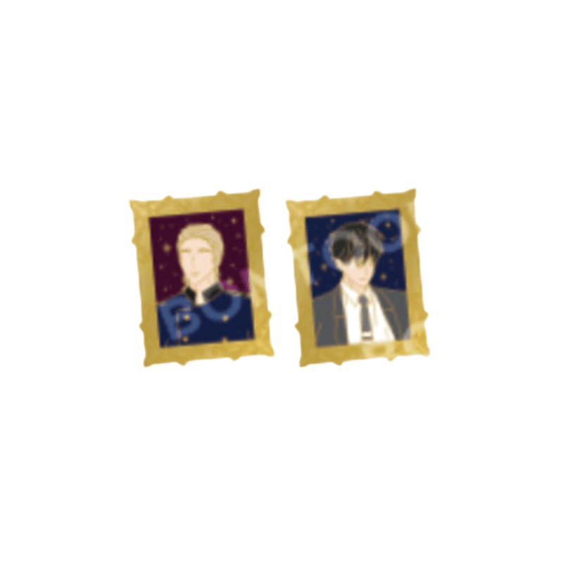 BOM CINEMA TOWN - Metal Badge Set - BOMTOON - Metal Badge - Harumio