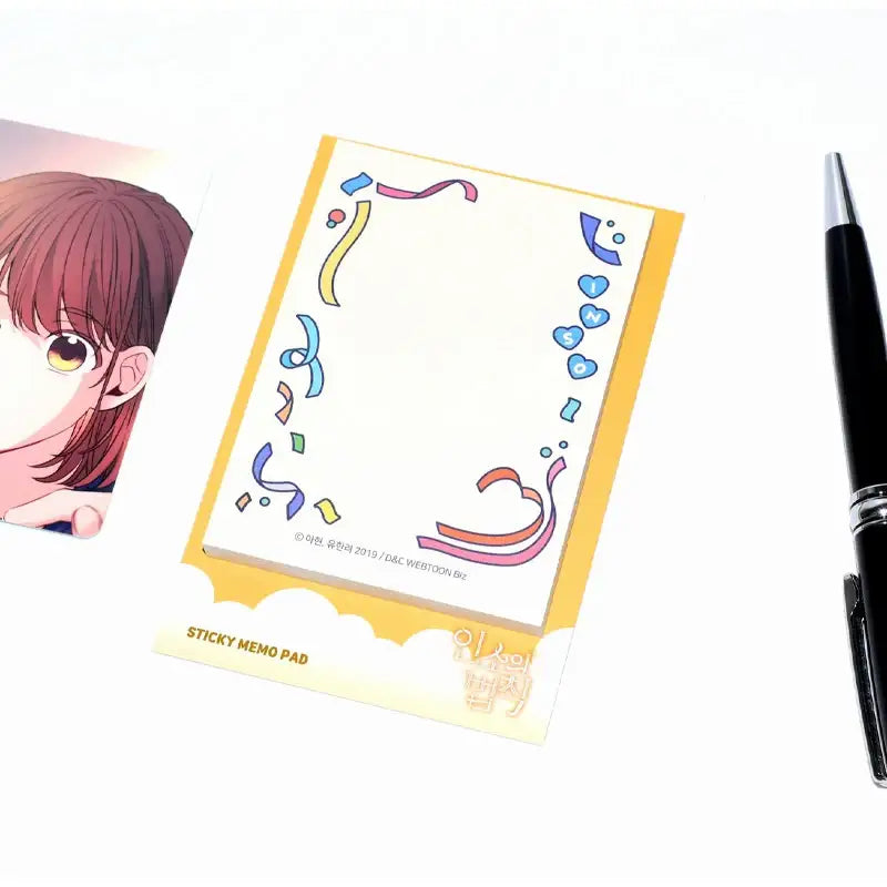 Inso’s Law - Sticky Memo Pad - Soone Content - Stationery - Harumio
