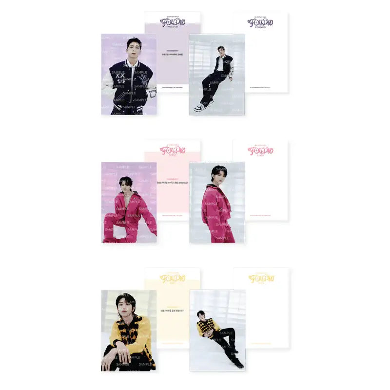 SEVENTEEN - Follow - Postcard Book - SEVENTEEN - Postcard Book - Harumio