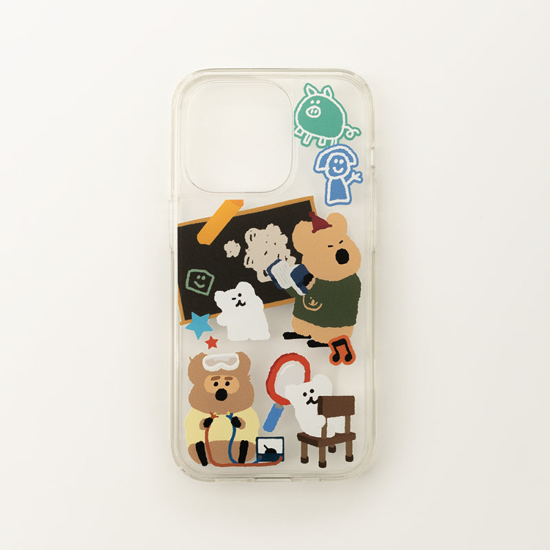 Dinotaeng - Quokka in School iPhone Case