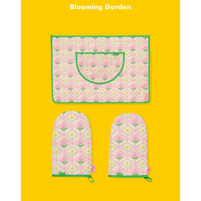 Wiggle Wiggle X Kieunse - Oven Gloves & Short Apron Set - Wiggle Wiggle - Home & Living, Accessories - Harumio