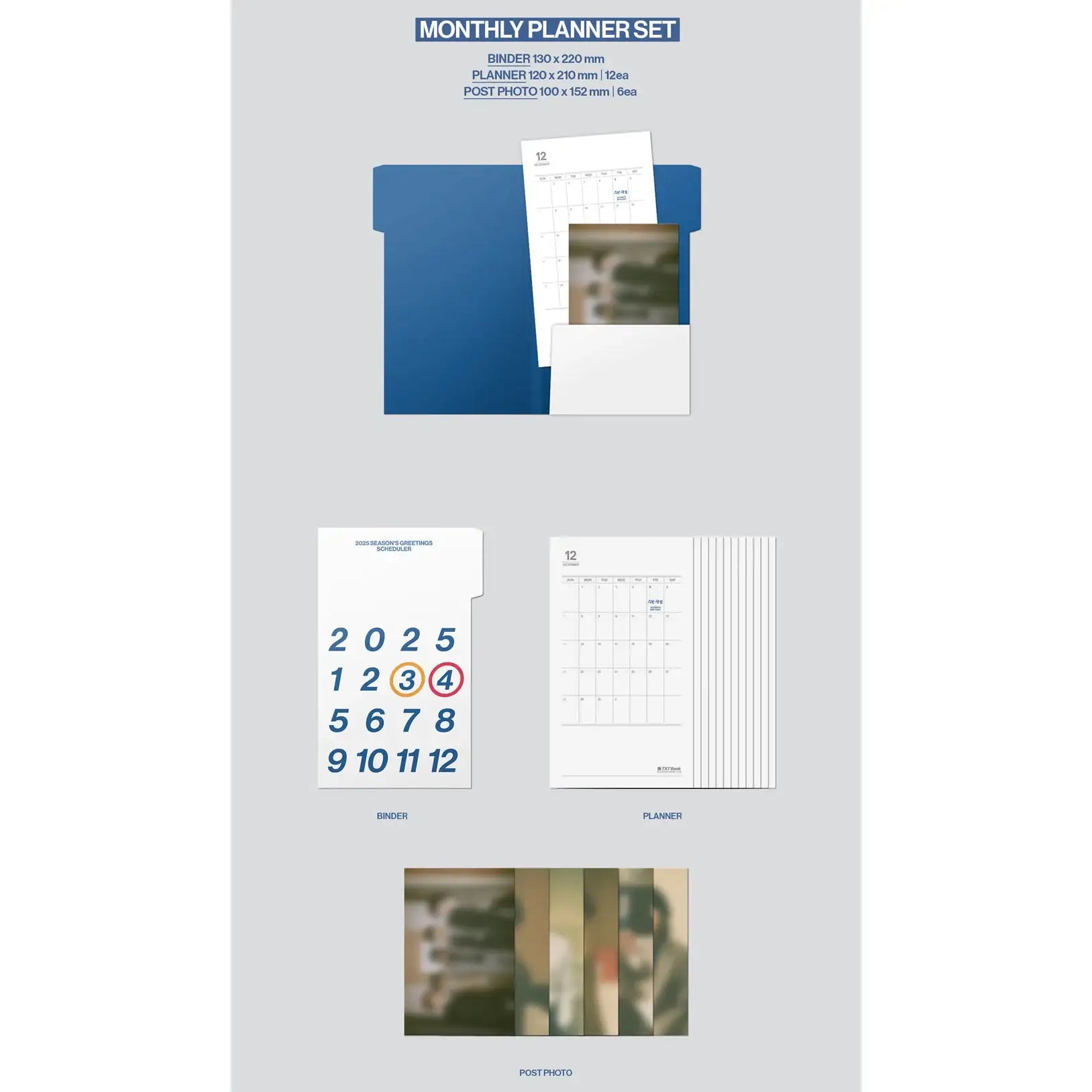 TXT - 2025 Season's Greetings - HYBE Label - Merchandise - Harumio