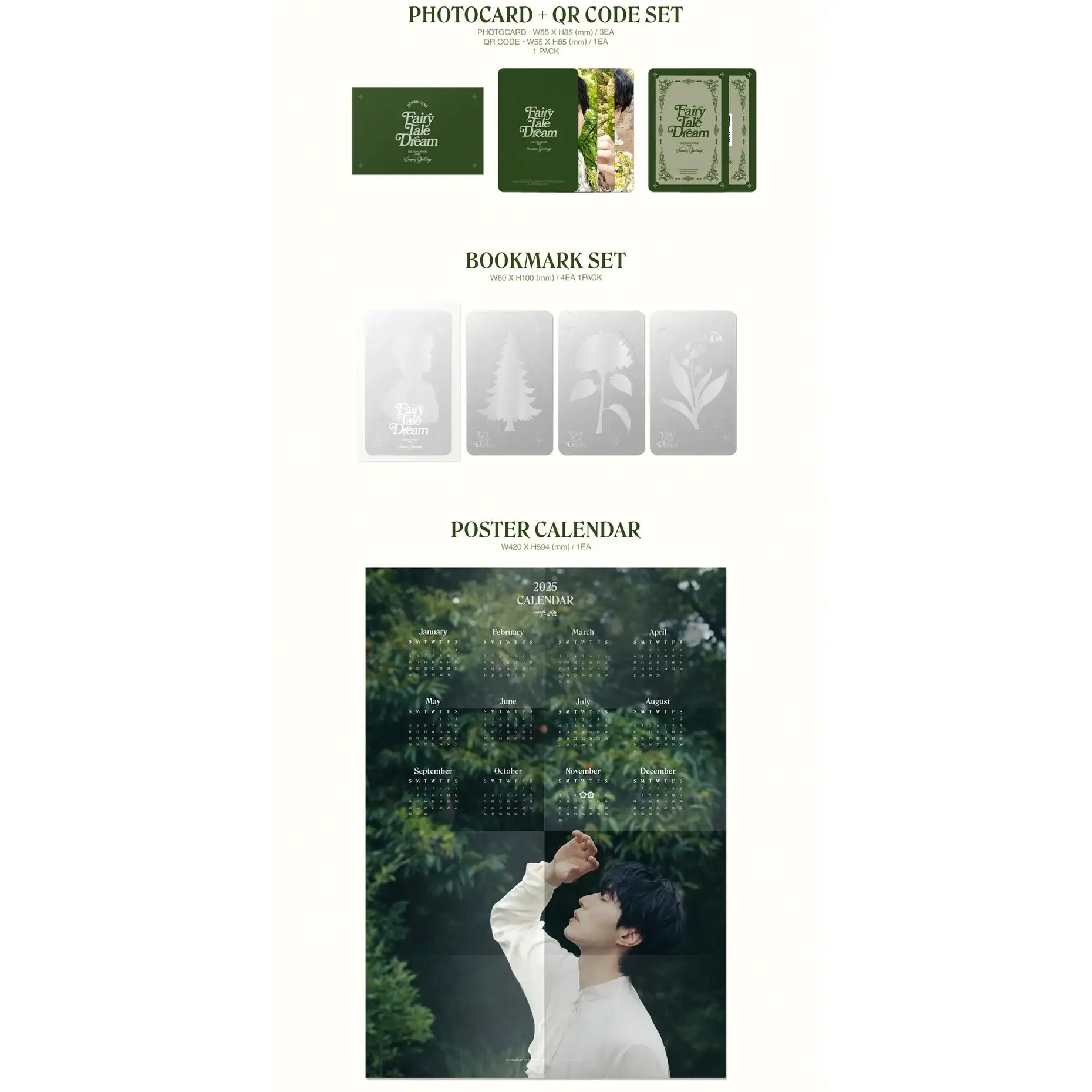 イ・ドンウク 2025 シーグリ Fairy Tale Dream Lee Dong Wook - 2025 Season's Greetings (Fairy Tale Dream) – Harumio