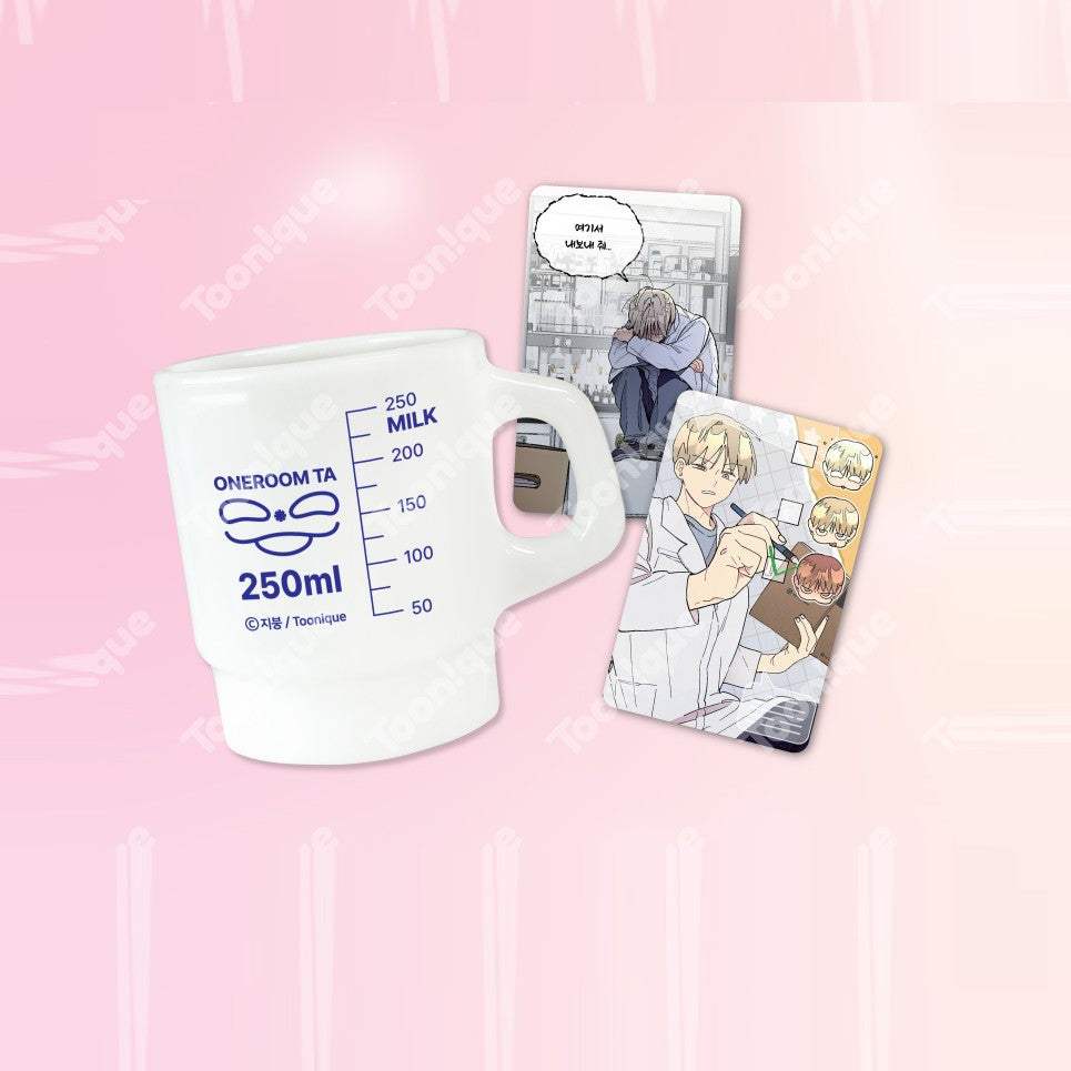One-Room TA x Toonique - Beaker Milk Glass Set - Toonique - Package - Harumio