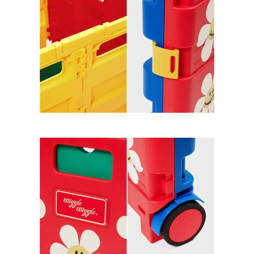 Wiggle Wiggle - Smile We Love Folding Cart - Wiggle Wiggle - Stationery - Harumio