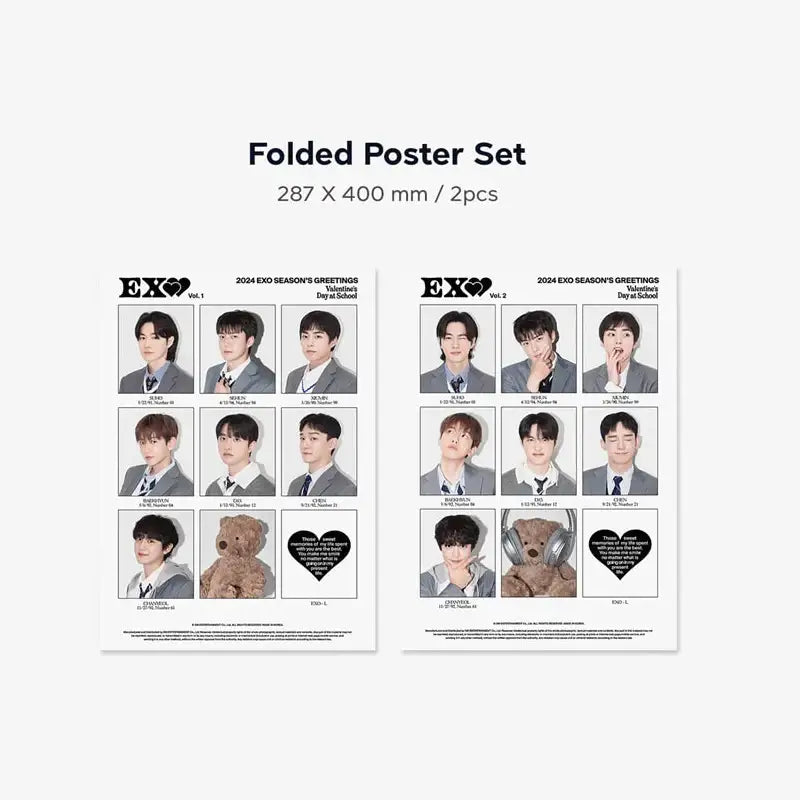 EXO - 2024 Season's Greetings - SM Entertainment - Merchandise - Harumio