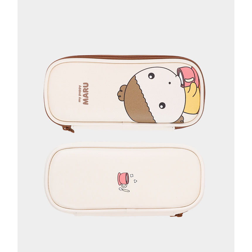 Maru Is a Puppy - Rectangular Multi Pouch