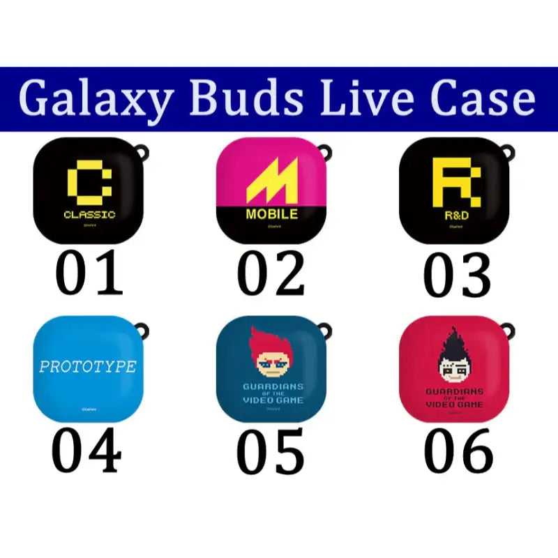 Guardians Of The Video Game - Galaxy Buds & Buds Plus/Live Case - Webtoon Shop - Buds & Buds Plus/Live Case - Harumio