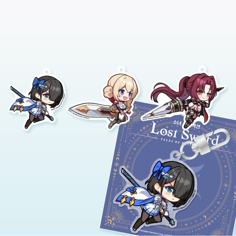 Lost Sword X ANIPLUS - Pet Acrylic Key Holder - ANIPLUS - Acrylic Key Holder - Harumio