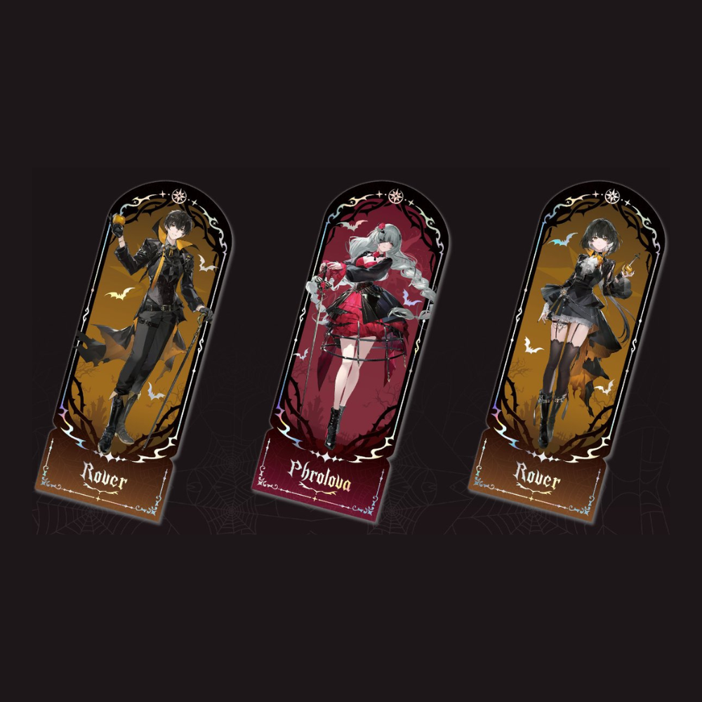 Wuthering Waves x MARCHMONSTER - NIGHT TALES - Laser Ticket (Bookmark)