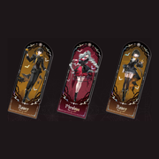 Wuthering Waves x MARCHMONSTER - NIGHT TALES - Laser Ticket (Bookmark)
