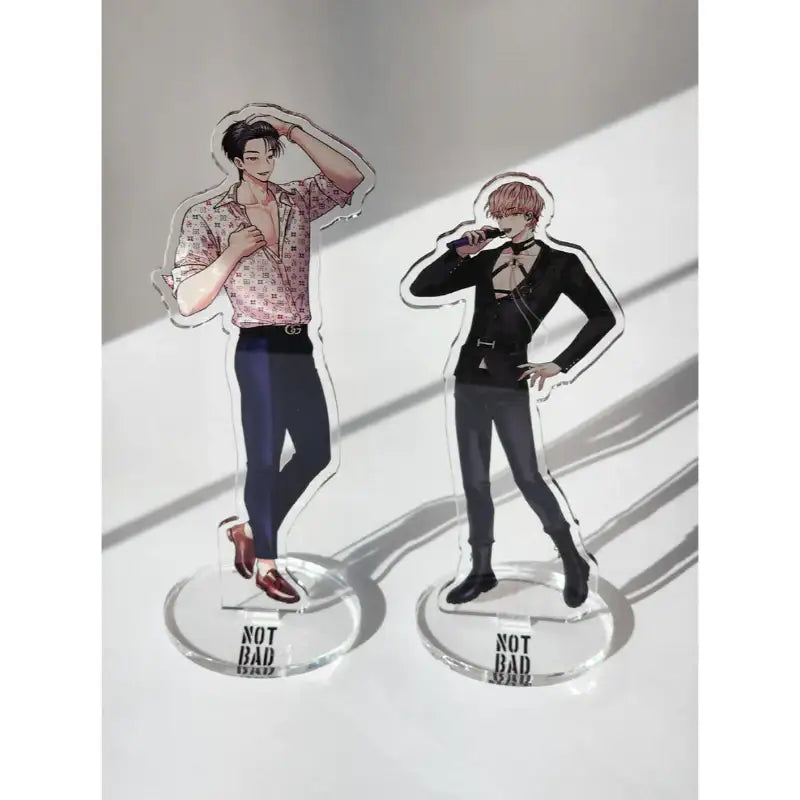 Not Bad - Acrylic Stand 2 - Crack Webtoon Store - Acrylic Stand - Harumio
