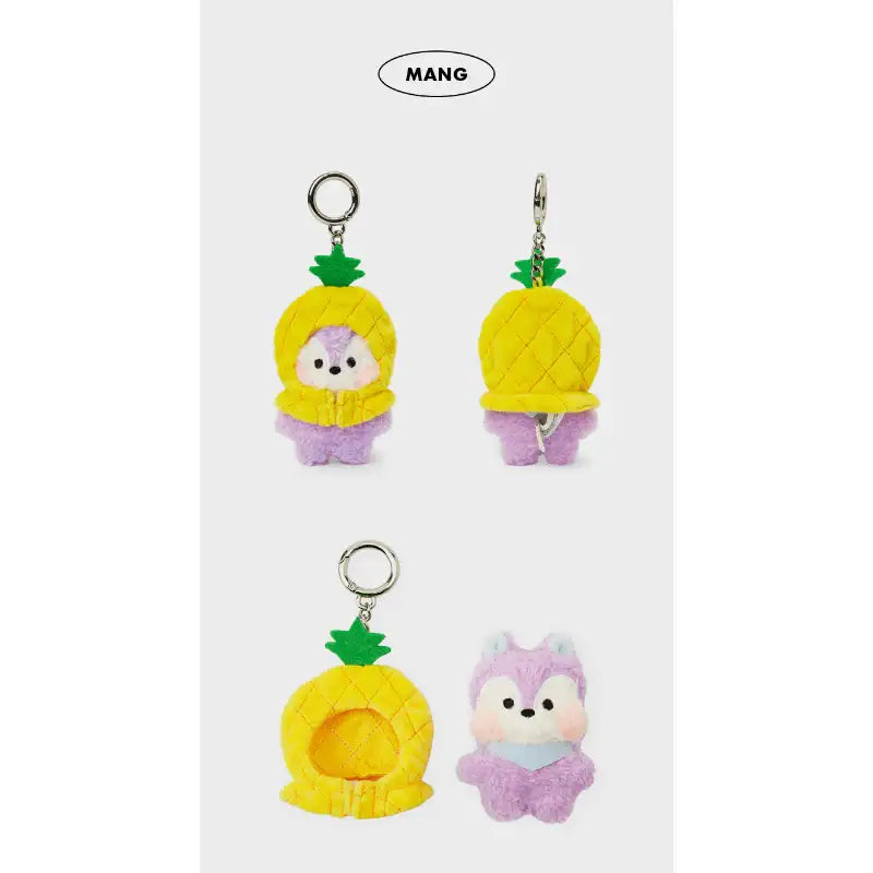 BTS - BT21 - 23 Mini Minini Fruit Theme Keyring - BTS - Keyring - Harumio