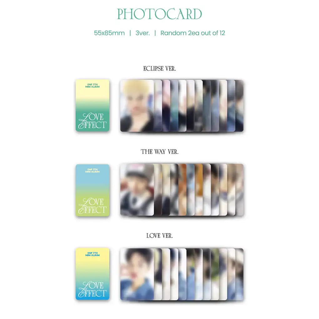 ONF - Love Effect : 7th Mini Album - ONF - Album - Harumio