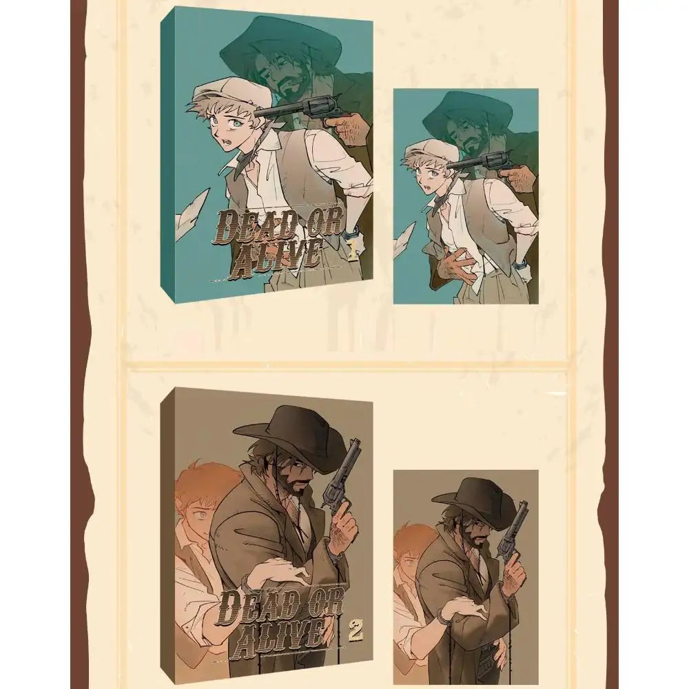 Dead or Alive - Tumblbug Comic Book Set - Seoul Media Comics - Manhwa - Harumio
