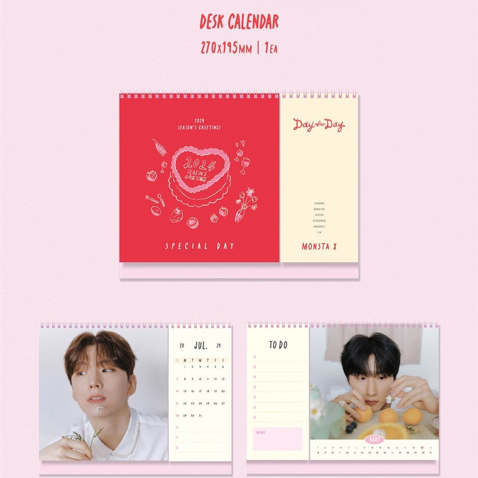 MONSTA X - 2024 Season's Greetings - SLL JoongAng Co., Ltd. / Starship Entertainment - Albums - Harumio
