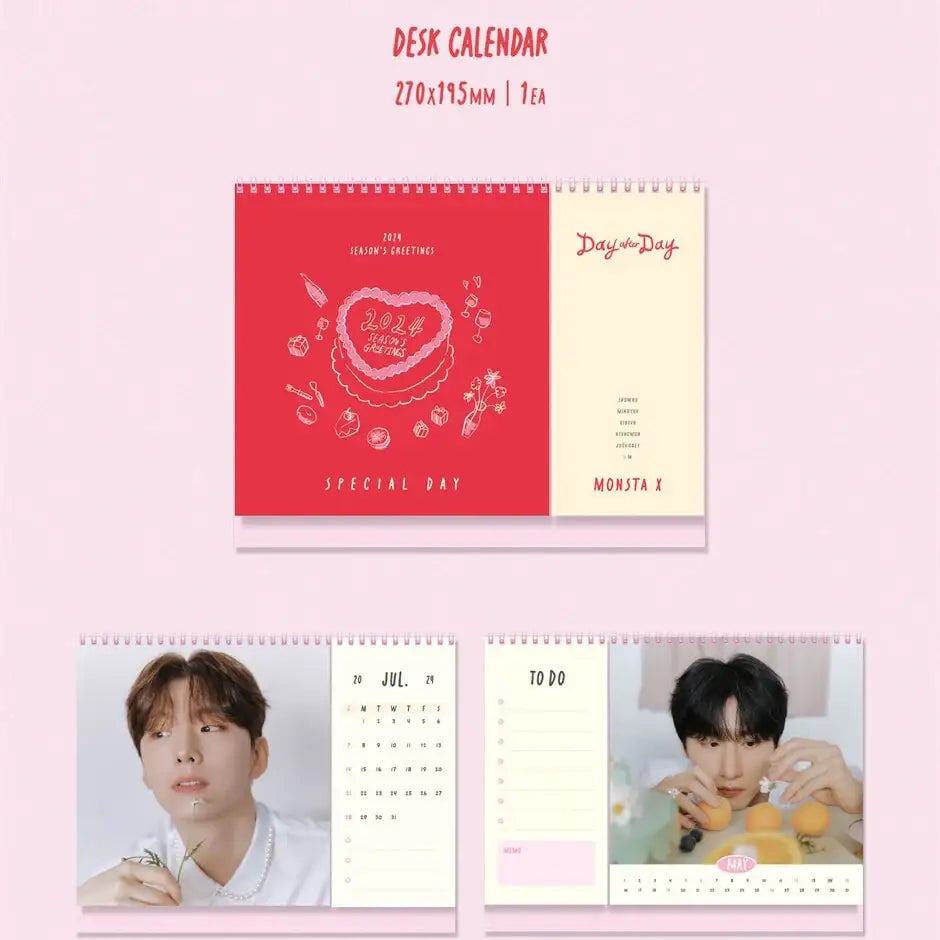 MONSTA X - 2024 Season's Greetings - SLL JoongAng Co., Ltd. / Starship Entertainment - Albums - Harumio