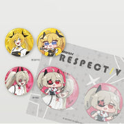 DJMAX RESPECT V X ANIPLUS - Can Badge Set - ANIPLUS - Can Badge - Harumio