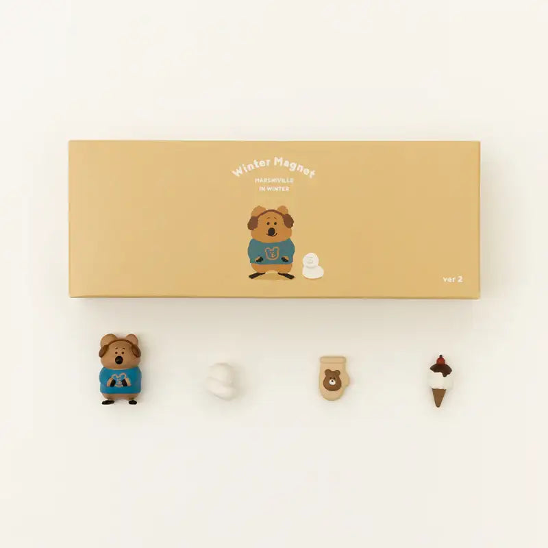 Dinotaeng - Winter Magnet - Dinotaeng - Magnets - Harumio