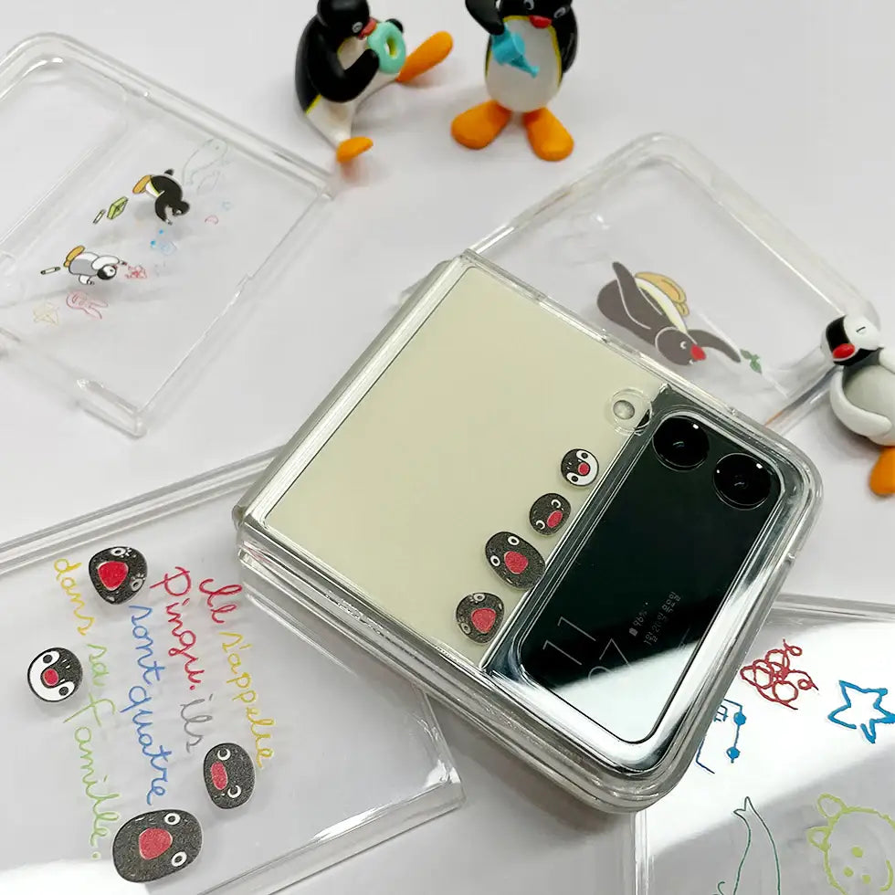 Day Needs - Pingu Z Flip3 Case - Day Needs - Home & Living, Accessories - Harumio