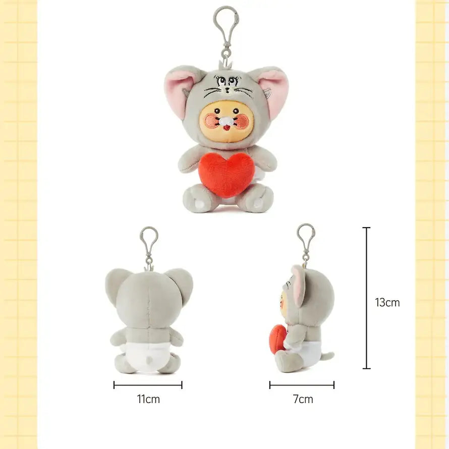 Tom and Jerry x Kakao Friends - Figure Doll Keyring - Kakao Friends - Doll keyring - Harumio