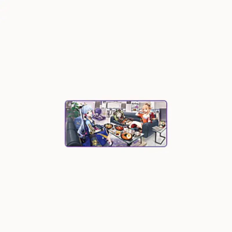 Genshin Impact PC Lounge - Deskpad - Genshin Impact - Desk Pad - Harumio