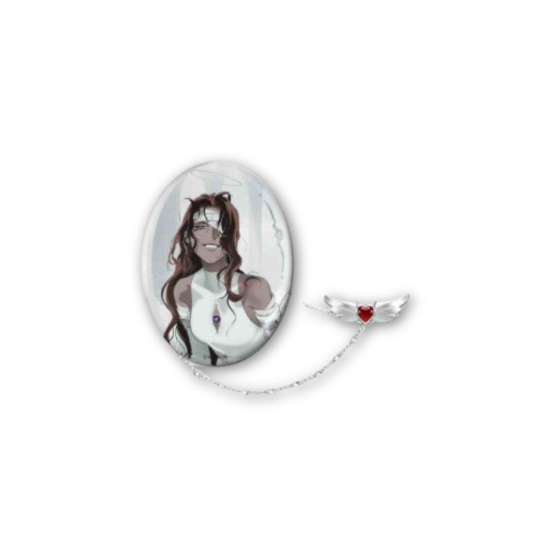 Alien Stage x March Monster Cafe - Oval Badge