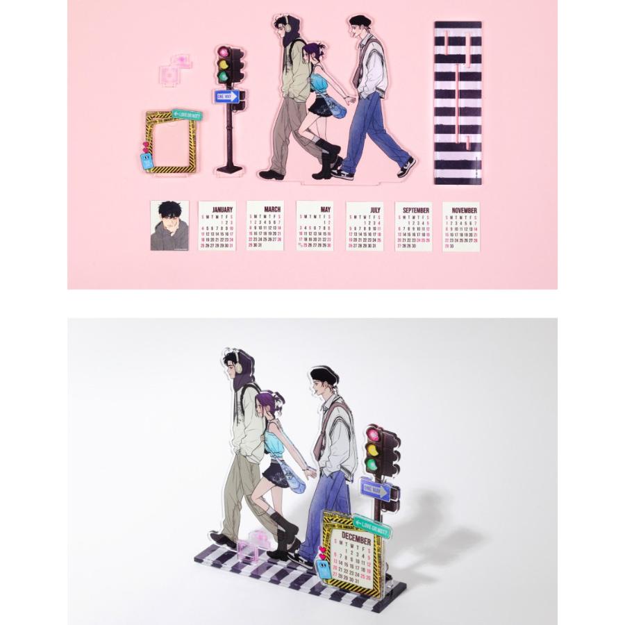 Webtoon Friends Originals - 2026 Acrylic Desk Calendar