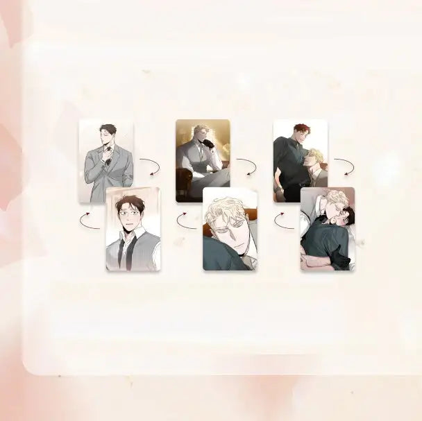 Roses and Champaign x Toonique - Lenticular Photocard Set - Toon!que - Photocard - Harumio