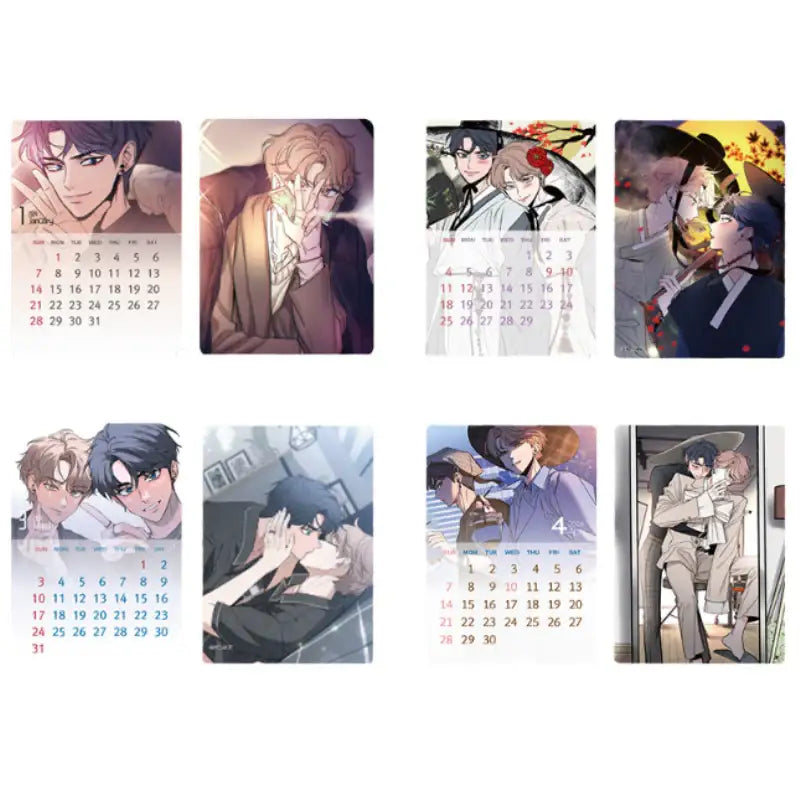 Sketch 2024 Photo Card Calendar Acrylic Stand - Daewon & Book - Calendars - Harumio