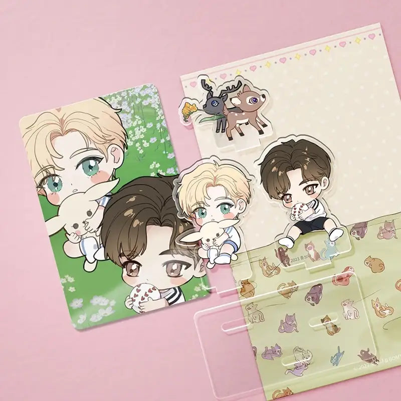 Heat and Run - Jae-yi & Juho Acrylic Stand - Lezhin - Acrylic Stand - Harumio