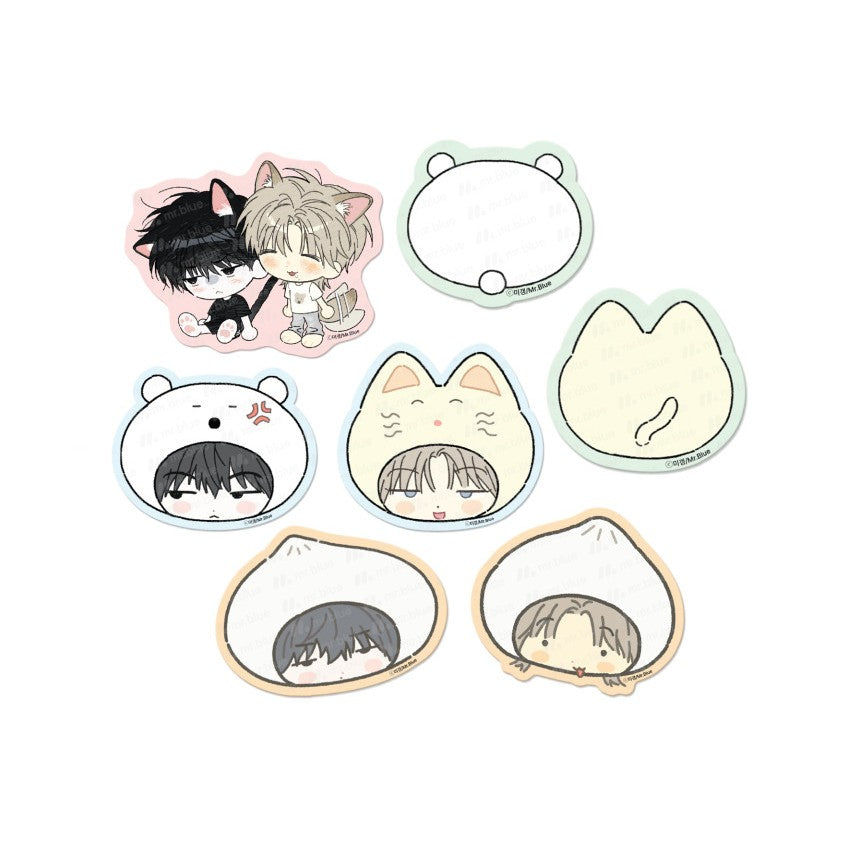 No Return After Use - Sticker Pack - Mr Blue - Sticker - Harumio