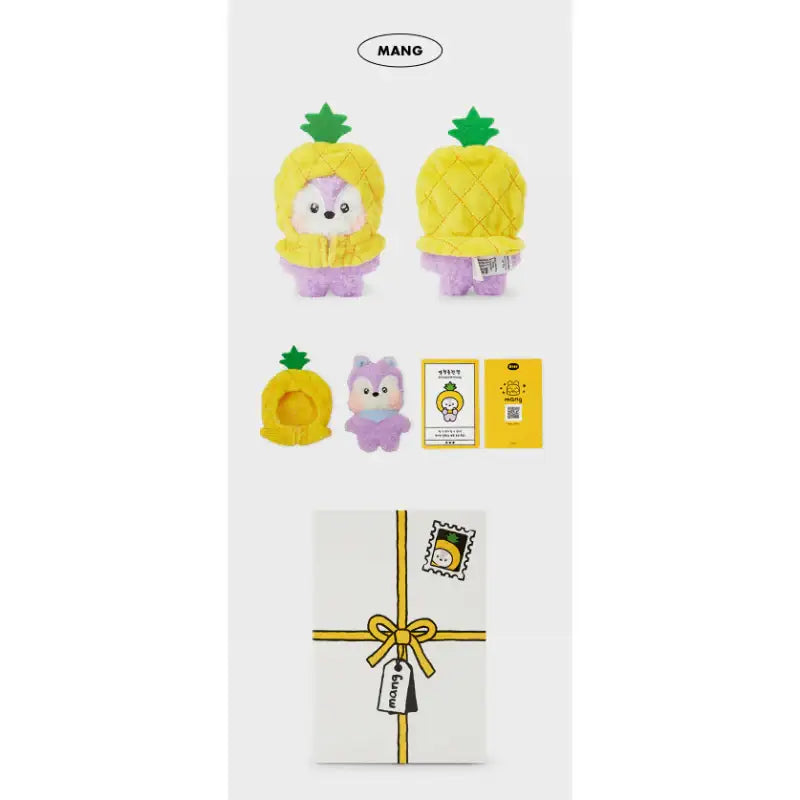 BTS - BT21 - 23 Mini Minini Fruit Theme Plush