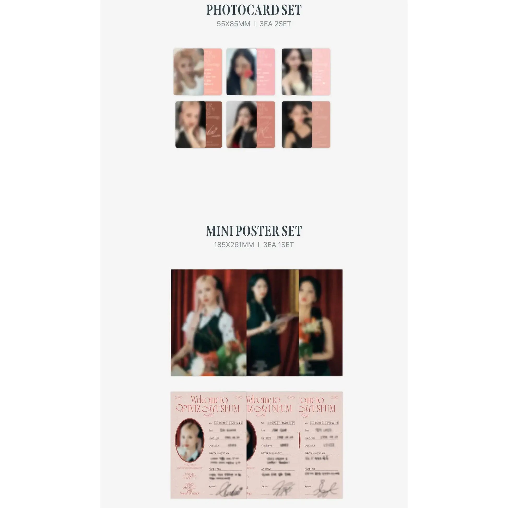 VIVIZ - 2025 Season's Greetings (MUSEUM) - Big Planet Made Entertainment - Merchandise - Harumio