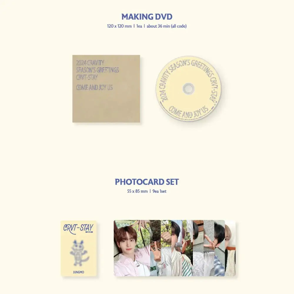 CRAVITY - 2024 Season's Greetings - SLL JoongAng Co., Ltd. / Starship Entertainment - Merchandise - Harumio