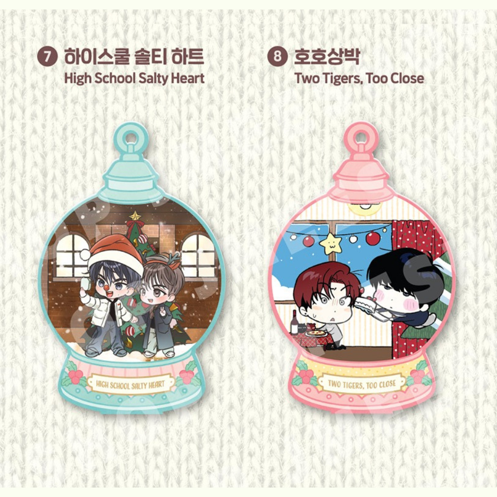 Christmas Ornament Market - Postcard