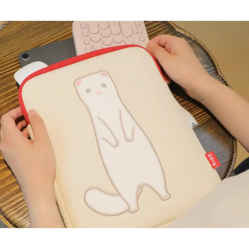 Return of the Blossoming Blade - Baek Ah iPad Pouch - Webtoon Friends - iPad Pouches - Harumio