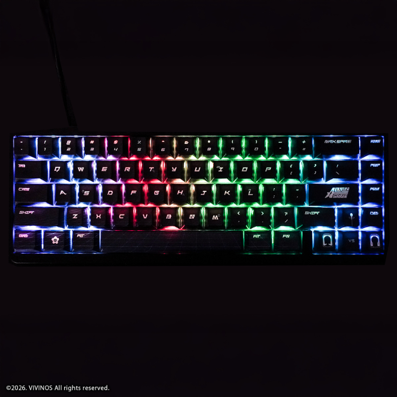 ALIEN STAGE × FUMOKORE Keyboard (VARMILO) English layout VARMILO × FUMOKORE Marble HE axis