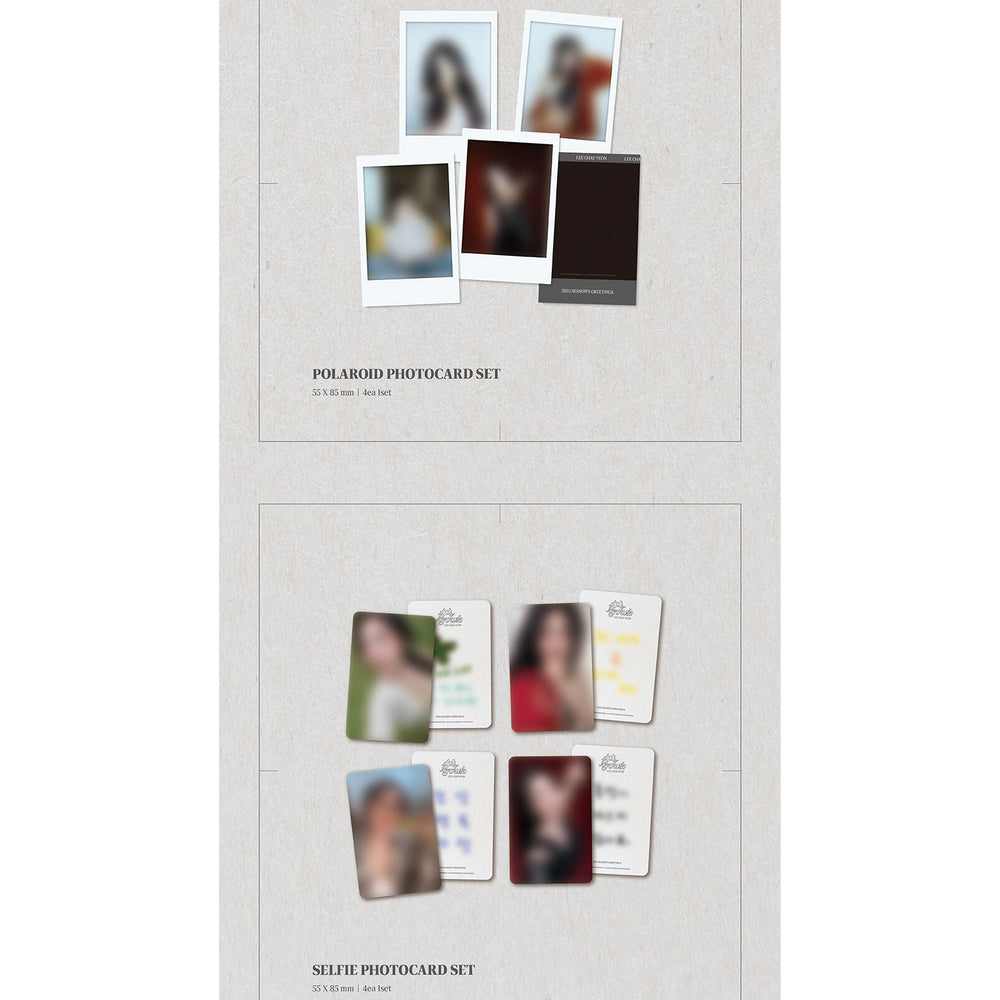 Lee Chae Yeon - 2025 Season's Greetings (FOUR GROWTH) - WM Entertainment - Merchandise - Harumio