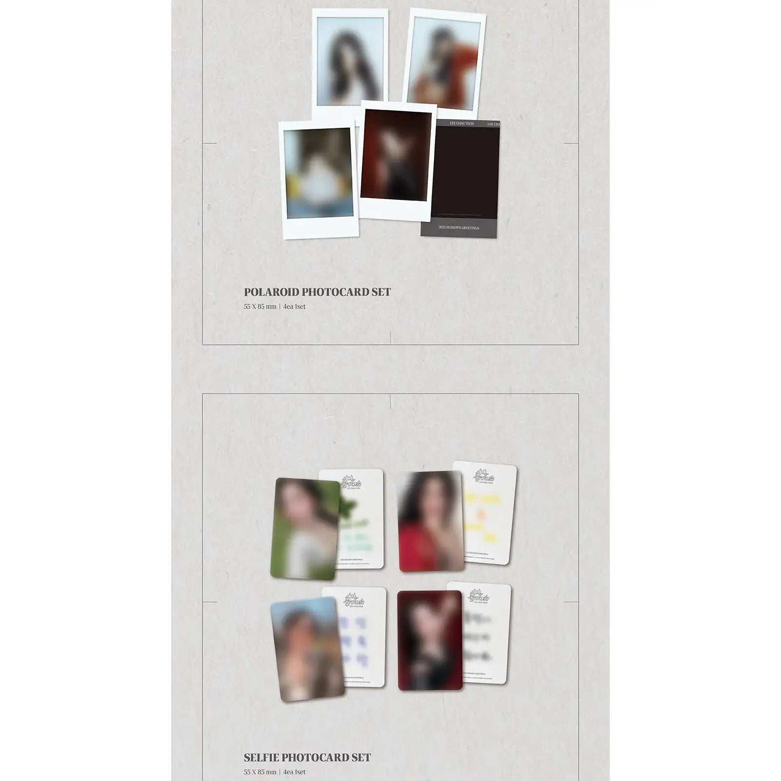 Lee Chae Yeon - 2025 Season's Greetings (FOUR GROWTH) - WM Entertainment - Merchandise - Harumio