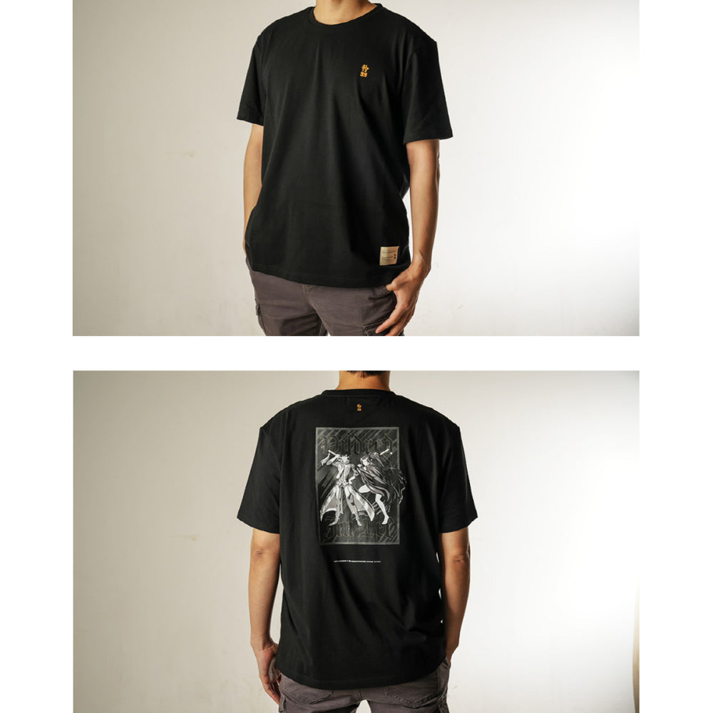 +99 Reinforced Wooden Stick - Short Sleeve T-Shirt - Webtoon Friends - Home & Living, Accessories - Harumio