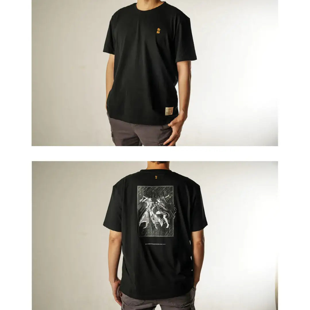 +99 Reinforced Wooden Stick - Short Sleeve T-Shirt - Webtoon Friends - Home & Living, Accessories - Harumio
