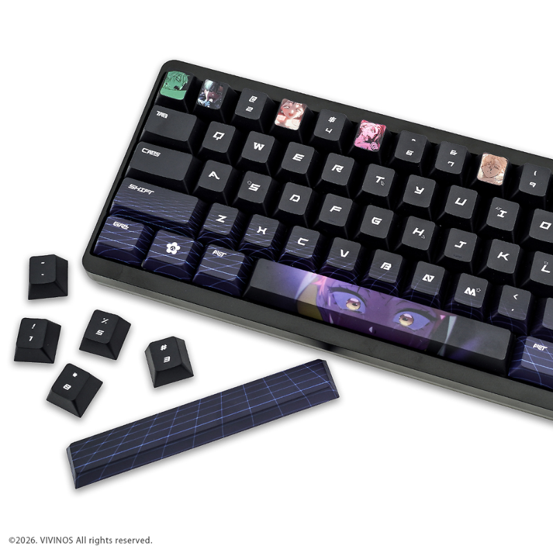 ALIEN STAGE x FUMOKORE Keycap Set