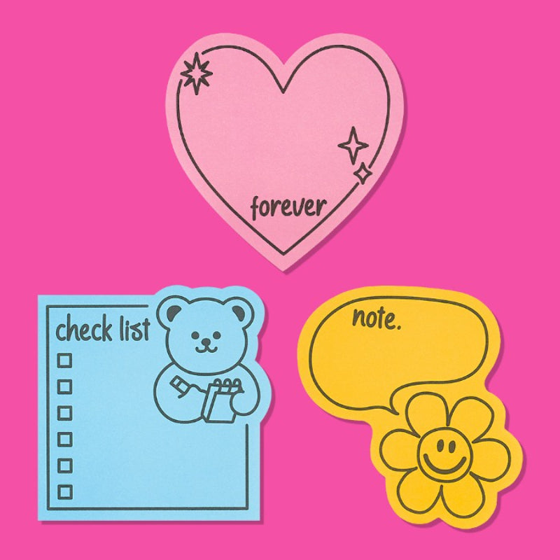 Wiggle Wiggle - Sticky Memo Set