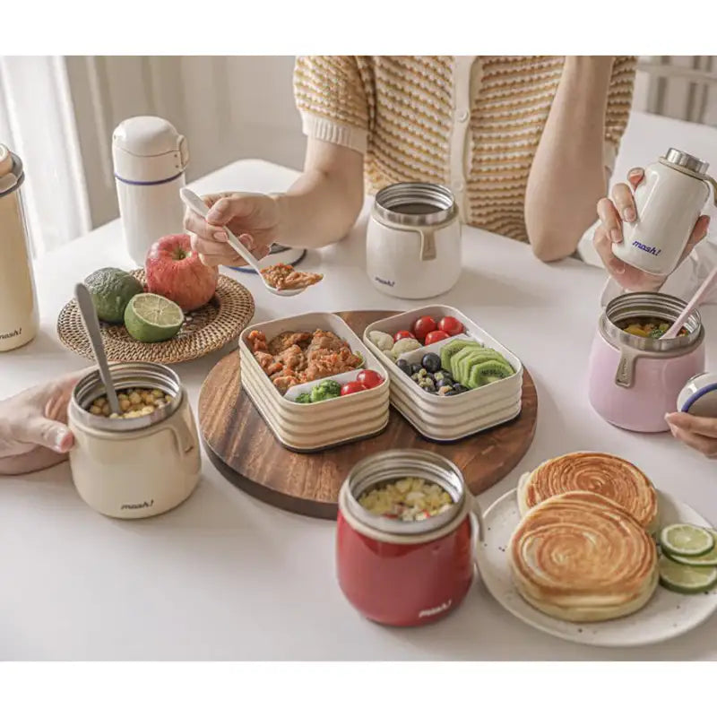 Mosh - Insulated Latte Food Jar 350ml - Mosh - Homeware - Harumio